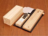 Japanese Woodwork Chopstick Making Kit DIY Craft Set Hand Plane Kanna Hinoki New Model