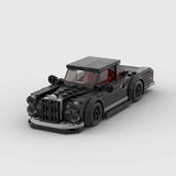 MOC Car Mercedes-Benz 280SE Building Block Model Kit Toy Gift 150 Pcs Model