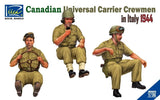 Riich Models RV35029 1/35 Canadian Universal Carrier Crewmen in Italy 1944 Model