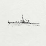 MRY-SFW SSC255 1/200 Royal  Egret-class Egret Destroyer L75 1943  Military Model Model