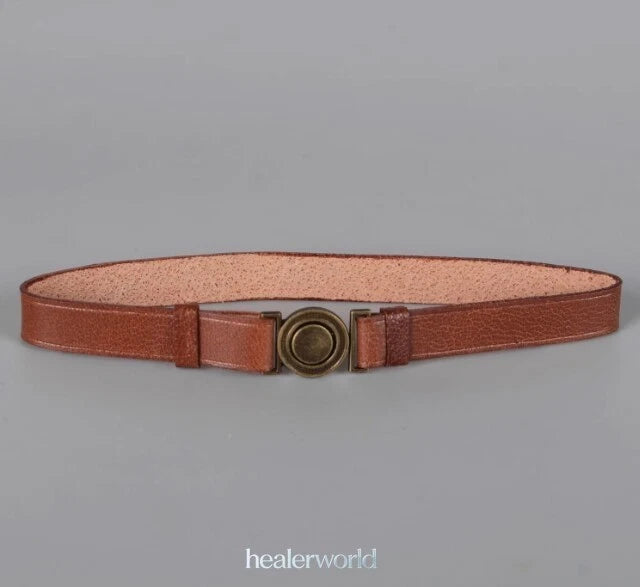 Real 1/6 Leather Belt Model Fit for 12" Action Figure Soldier Model