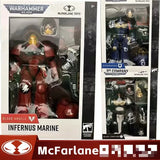 McFarlane Warhammer 40k Blood Angels Marine Ultramarines Templars 7" Figure Model