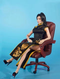 1Set Cheongsam Dress Shoes Soldier Model For 1/6 12