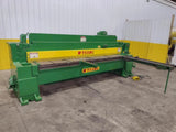 10' X 1/4" WYSONG MODEL #1025-F MECHANICAL POWER SQUARING SHEAR: YOBRO #25202 Model