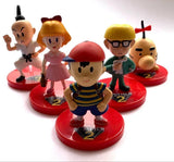 Mother 2 EarthBound Figure Full Set of 5 Giygas Ness Jeff Paula Gashapon Model