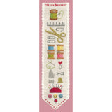 Le Bonheur des Dames bookmark counted cross stitch kit "Couture", 5x20cm, DIY Model