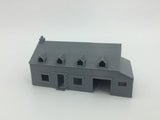 Country Home with Dormers + Garage + Shed - Z Scale 1:220 - No Assembly Required Model