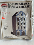 MODEL POWER 1527 - N Scale - Robert Shaws - Wine & Cheese Building Kit - New! Model