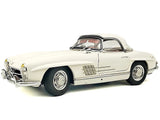 MERCEDES-BENZ 300 SL (W198 II) ROADSTER WHITE 1/18 DIECAST MODEL BY CMC M-284 Model