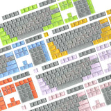 104 Universal Backlit Doubleshot Key Cap Keycaps set OEM for Mechanical Keyboard Model