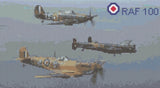 Cross Stitch Pattern by Florashell - RAF 100 Memorial Flight Aircraft Model