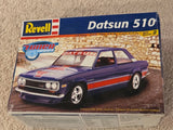 Vintage Revell Datsun 510 Tuner Series 1/25 Scale Model Kit 85-2377 Open Box... Model