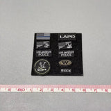 Easy&Simple ES 26074A 1/6 Scale L.A.P.D. SWAT Patches Model Model