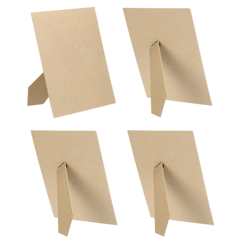 4Pcs 8"x10" Easel Back for Picture Frame DIY Replacement Easel Back Poplar Model