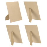 4Pcs 8"x10" Easel Back for Picture Frame DIY Replacement Easel Back Poplar Model
