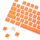 108 Keys PBT Pudding Keycaps Set OEM for Mechanical Keyboard Orange Model