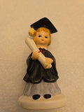 Graduate statue figurine Lefton hand painted Vintage Model