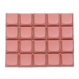 20Pcs PBT Keycap Set Mechanical Numeric Keypads for Keyboard, Dark Pink Model