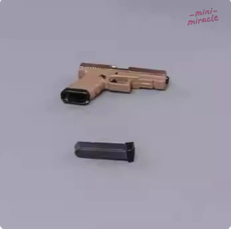 1Set 1/6 Pistol Female Soldier Weapon Model Fits 12" Action Figure Body Model