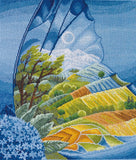 Cross Stitch Kit "Cruise imagination", size 11.8x14.2 in (30.0x36.0 cm) Model