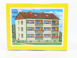 HO 1/87 Scale Kibri Kit B-8101 Apartment Building - Partially Assembled Model