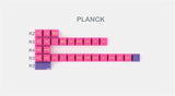DOMIKEY ABS Doubleshot SA Cyberpunk Pumper Keycap Set- Planck- 28pcs MDX-34728-5 Model