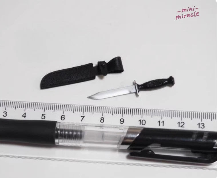 D80171 Military Knife Accessories Model For 12" Action Figure Soldier 1/6 Scale Model