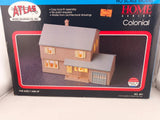 *READ Atlas HO Scale 601 Home Series - Colonial House Home Building Kit OPEN BOX Model