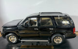 1/18 Anson 2002 Cadillac Escalade Short Wheel Base Black 30392 Toy Model Truck Model