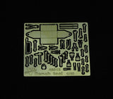 Vmodels 48012 - 1/48 Bench tools. Photo-etched board and instructions scale Model