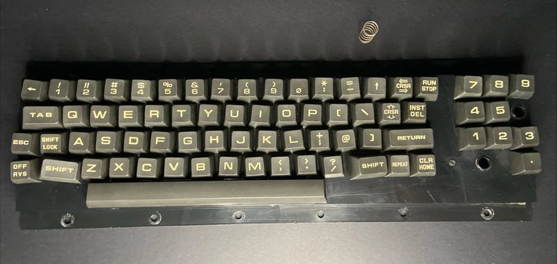 Commodore CBM 8032 PET Keycaps, Includes Springs Model