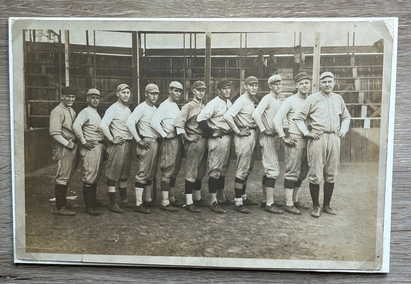 1912 Nebraska Triple A Champions Cabinet Photo Mounted to Foam Board, 6.5 x 9.5 Model