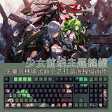 Girls Frontline Theme 108 Keys PBT Keycaps for Cherry MX Mechanical Keyboard NEW Model