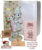 Precious Moments Lord Help Us Keep Our Act Together Figurine 101850 Box Vintage Model