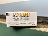 Tangent HO General American 4500 Covered Hopper CGW #7247 Gray 28012-12 Model
