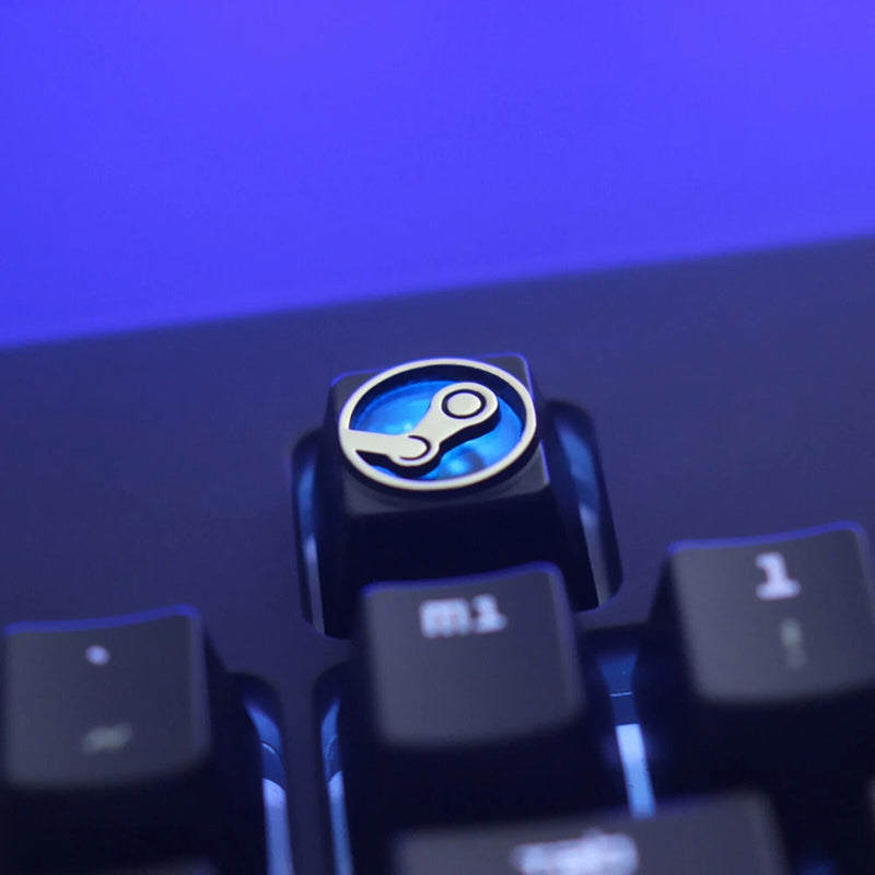 For Steam Platform Game Mechanical Keyboard Keycaps Light Keycaps Button Model