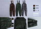 1/6 Workwear Straps Pants Tool Trousers Model Doll Fit 12'' TBL JIAOU Action Fig Model