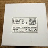 Sealed  S-Craft Pokemon LIGHT-UP GREAT BALL Keycap Holder Model