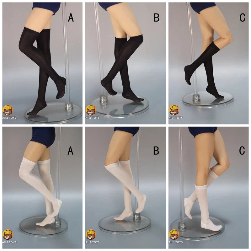 HAILI TOYS HP004 1/6 Female Soldier Socks Stockings Model for 12'' Action Figure Model