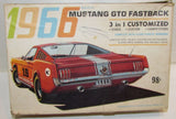 Palmer 1966 Mustang GTO Fastback Model Kit, assembled with box Model