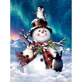 Diamond Art Club Penguin Snow Day Diamond Painting Model