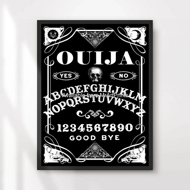Ouija Board Art Print Wall Picture Poster Decor A4 A3 A2 A1 Small to Extra Large Model