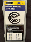 300 Internal Retainer Snap Ring SAE Size Retaining Assortment Automotive Car Kit Model