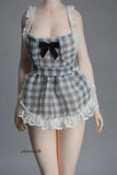1Set Action Figure Clothes Kitchen Headpiece Apron Female Model For 1/6 12" Model