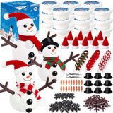 18 Pack Stocking Stuffers Kids, Christmas Crafts Snowman Kit Kids Model