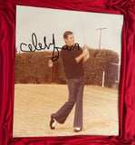 COLOR PHOTO of JERRY LEWIS PLAYING GOLF IN MID 80's  16