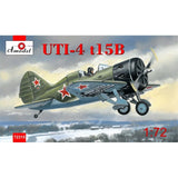 Polikarpov UTI-4 t15B fighter Amodel 72315 Plastic model airplane kit Scale 1:72 Model