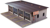 1:48 O Gauge Scale 4 Stall Pit Garage Photo Real Scale Model Building Kit Sets Model