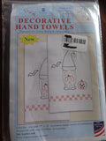 JACK DEMPSEY STAMPED FOR EMBROIDERY DECORATIVE HAND TOWELS HALLOWEEN GNOME Model