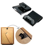 50X Picture Frame Back Board Photo Wall Artwork Sawtooth S Clip Over Hanger Hook Model